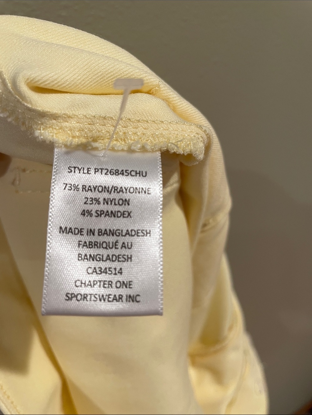 Jules & Leopold Butter Yellow Front-Pocket High Rise Shorts - Picture 13 of 13